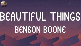 Benson Boone  Beautiful Things Lyric [upl. by Dirgis]