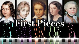 First Pieces by 15 Great Classical Composers [upl. by Acilejna243]