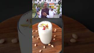 Acharya Manishs Healthy Peanut Milk Recipe shorts [upl. by Dirk]