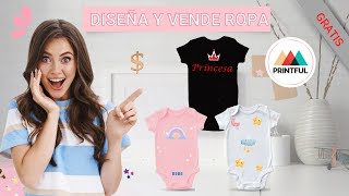 Diseña y Vende Ropa para Niños con 0 de Dolar [upl. by Sidalg952]