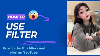 chic cutie filter  how to use this filter  how to make your video viral [upl. by Sahc]