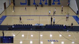 St MichaelAlbert vs Sartell High School Girls Varsity Volleyball [upl. by Adnotal780]