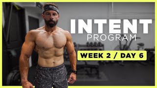 INTENT Dumbbell Training Plan  DAY 6 UPPER BODY WORKOUT [upl. by Eserahs]