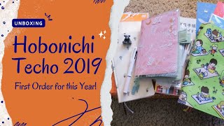 Hobonichi 2019 Unboxing [upl. by Press287]