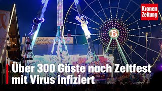 Über 300 Gäste nach Zeltfest mit Virus infiziert  kronetv NEWS [upl. by Kenwee]