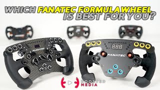 Which FANATEC Formula Wheel is Best for You [upl. by Sivahc]