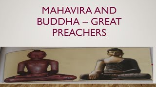 Mahavira and Buddha  Great preachers  part 1 history  chapter6  class6  icse  jainism [upl. by Aimar]