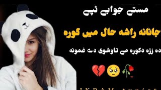 janana rasha Hal me gorah  Masti jawabe Tappy Pashto songs 2024 [upl. by Natsirc]