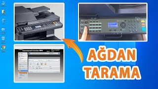 Ağdan Tarama Yapma  Kyocera m3040dn Fatih Projesi [upl. by Nabal]