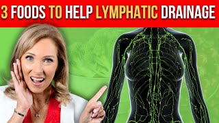 3 Best Foods to Help LYMPHATIC DRAINAGE  Dr Janine [upl. by Naanac]