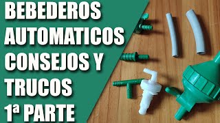 CRÍA CANARIOS BEBEDEROS AUTOMÁTICOS CONSEJOS Y TRUCOS 1ª PARTE [upl. by Peti982]