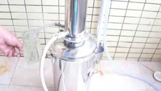 Autoelectrical Electrothermal Stainless water distiller Distilled water purifier machine 5LH [upl. by Nolie]