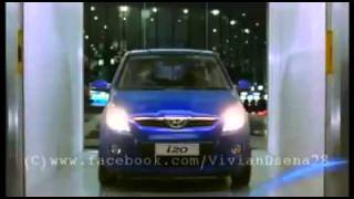 Vivian Dsena  Hyundai i20 Commercial Add HQmp4 [upl. by Aihsercal]