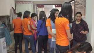 Miss Nepal 2014 contestants visit SABAH Nepals TFC and The Village Cafe [upl. by Sabra885]