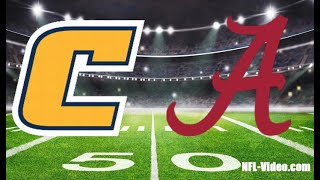 2023 Chattanooga vs Alabama Full Game [upl. by Walburga]