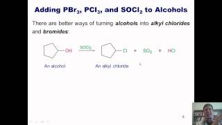 Chapter 10 – Substitution reactions of alcohols and ethers Part 1 of 5 [upl. by Lu]