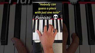 Can you recognize the piece👀 piano challenge fun humor musician practice [upl. by Medorra]