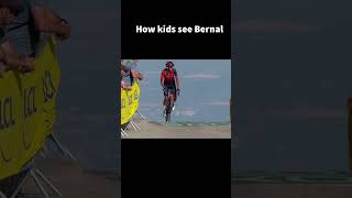 How kids see Egan Bernal vs How I see him [upl. by Hock874]