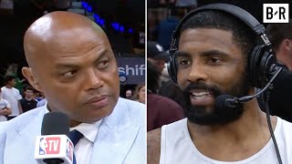 Kyrie Irving Talks Win vs Celtics in Game 4 Criticism of Him amp Luka Doncic  NBA GameTime [upl. by Stagg]