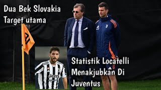 Target utama Juventus di musim dinginStatistik Manajubkan Locatelli di Juventus [upl. by Dnalevets]