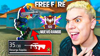 NUEVA AUG CON 3 CHIPS 😲 NUEVO RANGO EN FREE FIRE 🔥 TODA LA ACTUALIZACION 🔥 [upl. by Rap]