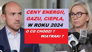 Ceny energii i gazu w 2024 czyli afera wiatrakowa [upl. by Marba]