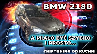 BMW 218D 150KM F46 Xdrive  trochę walki było  chiptuning od kuchni [upl. by Yauqram]