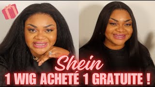 WIG SHEIN  1 ACHETÉ 1 OFFERTE  Black Friday [upl. by Linehan]