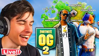 🔴Fortnite Chapter 2 OG met kijkers  VBucks giveaway [upl. by Nyltiak896]