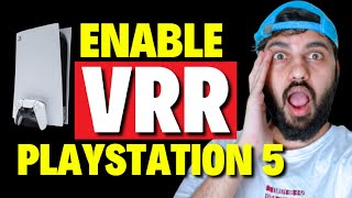 How to Enable VRR on PS5 [upl. by Okimat]