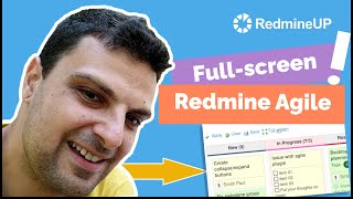 Redmine Agile plugin fullscreen feature [upl. by Ecinerev107]