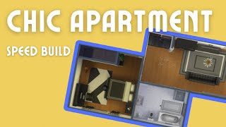 Chic Apartment  Speed Build [upl. by Edna]