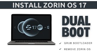 How to Dual Boot Zorin os 17 and Windows 11  Install Zorin 17 on Any PC [upl. by Meedan]