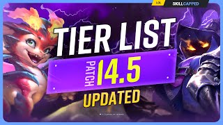 NEW UPDATED TIER LIST for PATCH 145  League of Legends [upl. by Gemmell]