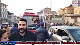 After Tengpora Accident Traffic Police City Srinagar is actively acting against traffic voilaters [upl. by Dorweiler]