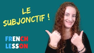 FRENCH SUBJUNCTIVE  comment conjuguer au SUBJONCTIF  FRENCH LESSON [upl. by Aitsirk]