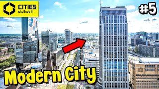 Lets Make Modern City  in Hindi  Cities Skylines II P5 [upl. by Eiramanad]