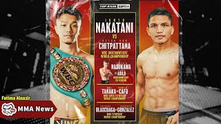 MMA News Latest Junto Nakatani vs Tasana Salapat Full card results [upl. by Molton]