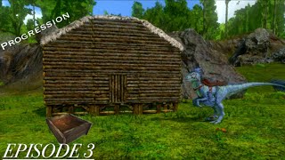 ARK MOBILE EPISODE 3 SERIESKIBBLE CHRONICLES NEW BASEA NEW RIDE AND MORE [upl. by Omland]