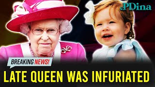 The Late Queens Fury Over Harry And Meghans Unconventional Naming Decision For Their Daughter [upl. by Melak]