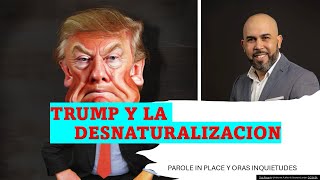 Trump y la desnaturalización de los ciudadanos [upl. by Mendie]