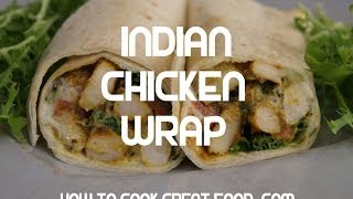 Indian Chicken Wrap Recipe  Tortilla KFC [upl. by Nyleuqcaj438]