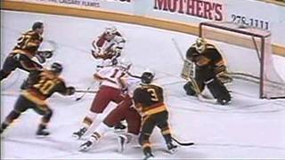 1989 Smythe Semi Canucks vs Flames Part 1 of 3 [upl. by Lebaron]