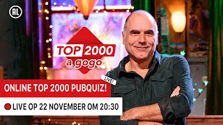 De Top 2000 Pubquiz  22 november vanaf 2030 uur [upl. by Yellas]