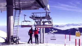 Skijuwel AlpbachtalWildschönau  Rettung aus dem Sessellift [upl. by Ydroj]