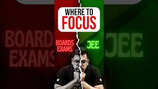 Board Exams or JEE Where to Focus🤔🤔jee jee2025 iit iitjee boardexam cbse focus boards [upl. by Amliw]