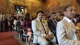 Hindoestaans Huwelijk Stadhuis Dordrecht 2019 Anuradha en Naresh wwwvisservideografienl [upl. by Follmer]