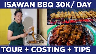 BARBEQUE O IHAWIHAW MAGKANO BA PUHUNAN AT KITA MANG LARRYS ISAWAN [upl. by Saba809]