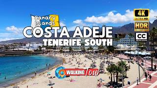 Exploring Costa Adeje in 2024 Tenerife 🇮🇨 4K HDR Walking Tour [upl. by Barvick508]