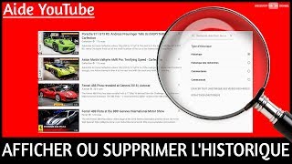 Aide YouTube  Comment afficher ou supprimer lhistorique des recherches [upl. by Smaj517]